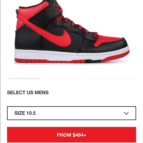 Nike Dunk CMFT ‘Black Varsity Red’ main image 5